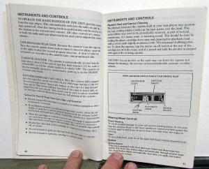 1978 Mercury Zephyr Owners Manual Original