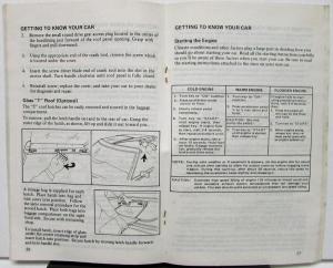 1978 Mercury Cougar Owners Manual Original