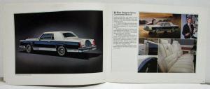 1980 Lincoln Continental Mark VI Sales Brochure