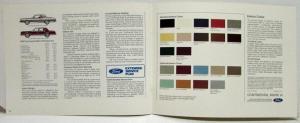 1980 Lincoln Continental Mark VI Sales Brochure