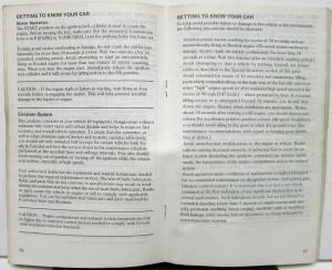 1978 Mercury Full Size Passenger Car Owners Manual Original