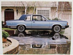 1981 Mercury Lynx and Cougar Data Sheets with Cover