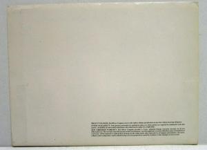 1981 Mercury Lynx and Cougar Data Sheets with Cover
