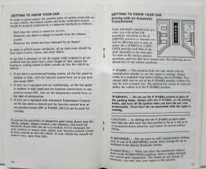 1979 Mercury Full Size Passenger Car Owners Manual Original
