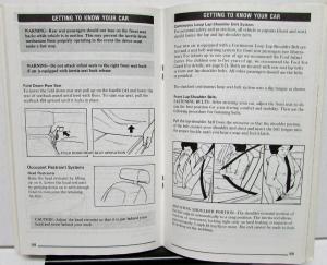 1979 Mercury Capri Owners Manual Original