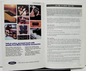 1980 Mercury Bobcat Owners Manual Original