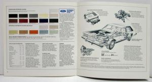 1981 Lincoln for Eighty One Sales Brochure Town Car