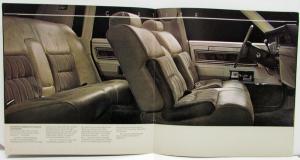 1982 Lincoln Sales Brochure Town Car Revised