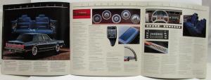 1982 Lincoln Sales Brochure Town Car Revised