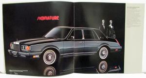 1982 Lincoln Continental Sales Brochure