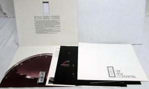 1982 Lincoln Continental Spec Sheets with Cover Folder Envelope Sales Portfolio
