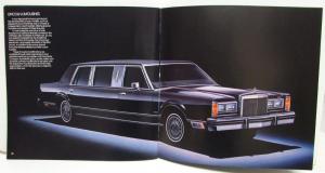 1983 Lincoln Continental & Mark VI Sales Brochure