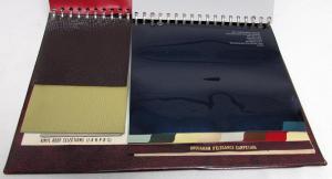 1973 Cadillac Dealer Album Exterior Color Selections Paint Convertible Vinyl Top