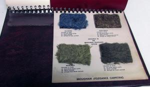1973 Cadillac Dealer Album Exterior Color Selections Paint Convertible Vinyl Top
