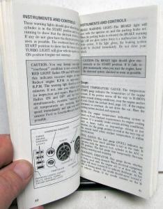 1981 Mercury Capri Owners Manual Original