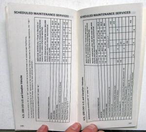 1981 Mercury Capri Owners Manual Original