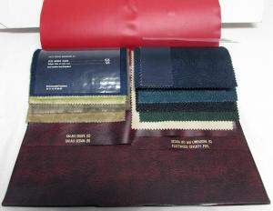 1973 Cadillac Interior Upholstery Dealer Album Fabric Samples Sales Reference GM