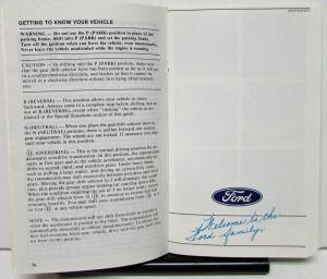 1981 Mercury Marquis Owners Manual Original