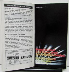 1982 Mercury Lynx Owners Manual Original
