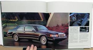 1985 Lincoln Town Car Continental & Mark VII Sales Brochure