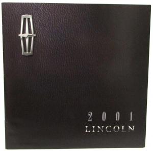 2001 Lincoln Sales Brochure LS Continental Town Car Navigator Canadian