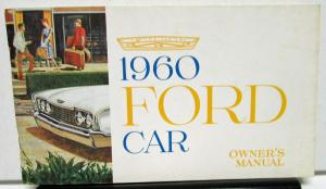 1960 Ford Canadian Car Owners Manual Care & Operation Original Rare