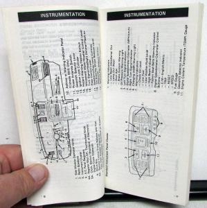 1986 Mercury Cougar Owners Manual Original