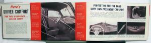 1941 Plymouth Panel Delivery Utility Sedan Pickup Sales Brochure Mailer