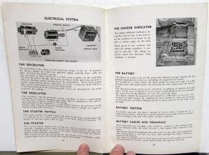 1946 Nash Series 4640-4660 Owners Manual Care & Operation Original Rare