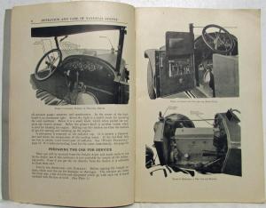 1920 National Sextet Series BB Owners Manual Care & Operation Original Rare