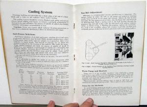 1938 Packard Six Owners Manual Care & Operation Original Maintenance