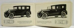 1923 1924 New Peerless Open & Closed Body Styles Sales Brochure Original