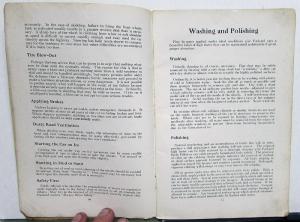 1939 Packard Eight Owners Manual Care & Operation Original Maintenance