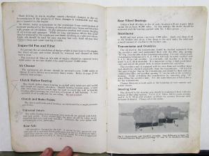 1939 Packard Eight Owners Manual Care & Operation Original Maintenance