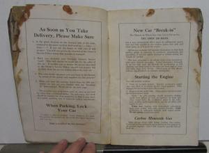 1939 Packard Eight Owners Manual Care & Operation Original Maintenance