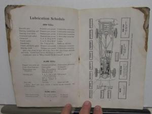 1939 Packard Eight Owners Manual Care & Operation Original Maintenance