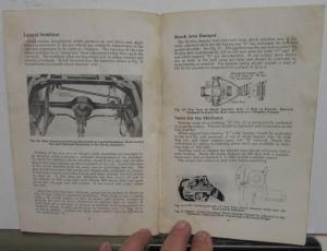 1939 Packard Eight Owners Manual Care & Operation Original Maintenance