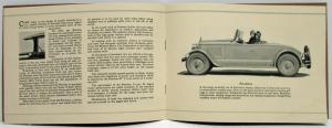 1926 Peerless 90 Degree V Type Eight Model 69 Sales Brochure Original