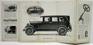 1927 Peerless six 90 Landaulet Sales Folder Original