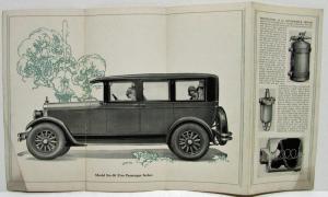 1927 Peerless Model Six 90 Five Passenger Sedan Sales Folder Original
