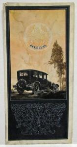 1927 1928 Peerless Six 72 5 Passenger Sedan Sales Folder Original