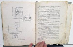 1916 17 Peerless Model 56 Owners Manual No 12 Care & Operation Maintenance Orig