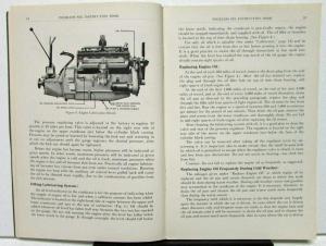 1924-25 Peerless Six Cylinder Model 70 Owners Manual Care and Operation