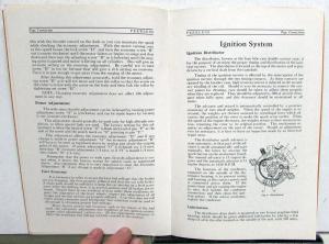 1930-1931 Peerless Master Eight Owners Manual Care and Operation