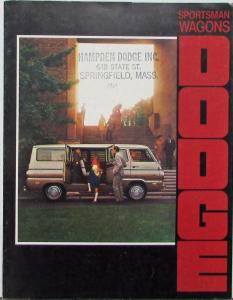 1970 Dodge Sportsman Wagons Sales Folder Original