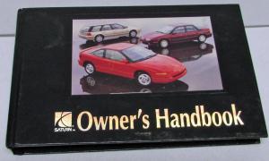 1994 Saturn Owners Manual Care & Operation Handbook Original Hardcover