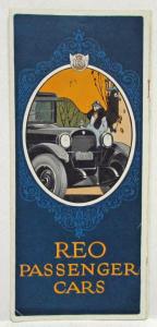1925 REO Sedan Coupe Brougham Touring Passenger Cars Sales Brochure Original