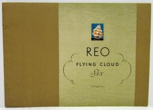 1931 REO Flying Cloud Six Sedan Victoria Coupe Prestige Sales Brochure Original