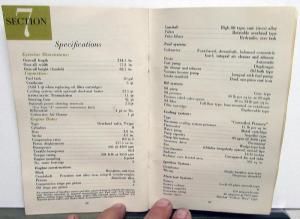 1953 Lincoln Owners Manual Care & Operations Maintenance Original Capri
