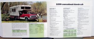 1972 Dodge Truck RV Wagon Van Discover American Color Sales Brochure Original